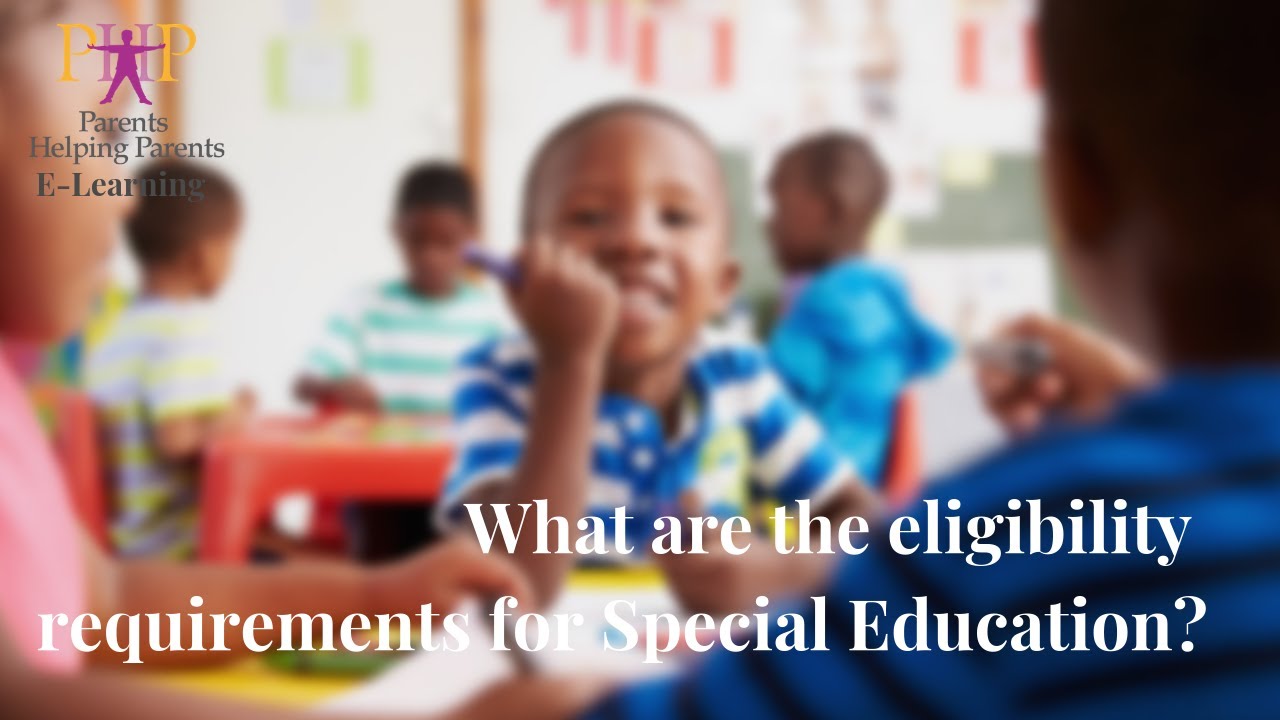 What Qualifies for Special Education